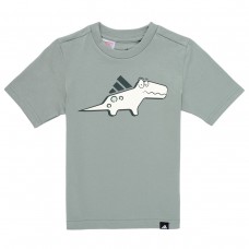 ADIDAS JD3438 ΠΑΙΔΙΚΗ ΒΑΜΒΑΚΕΡΗ ΜΠΛΟΥΖΑ T.Shirts UNISEX ΠΡΑΣΙΝΗ